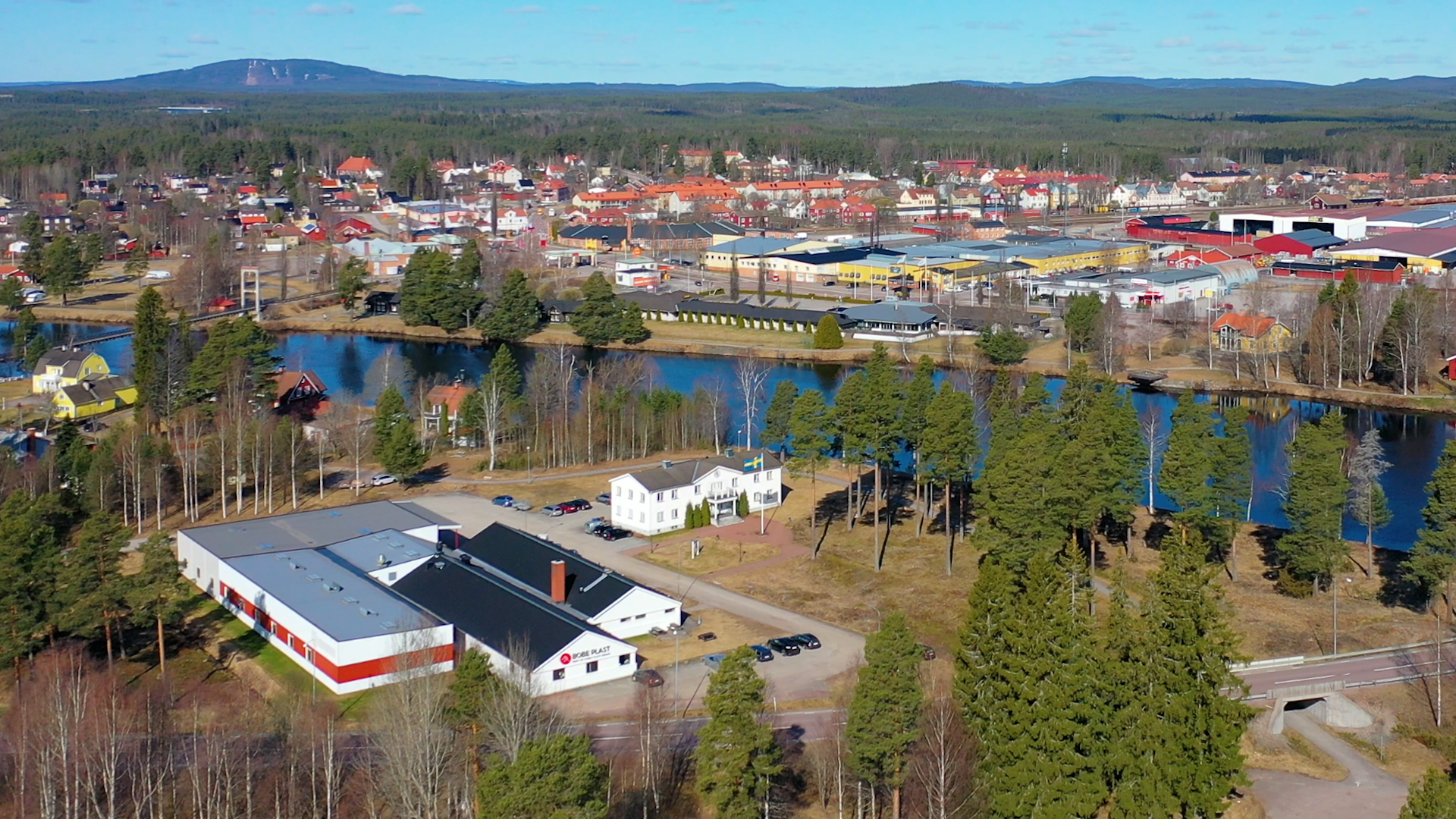 Liljas Plast's plant in Vansbo